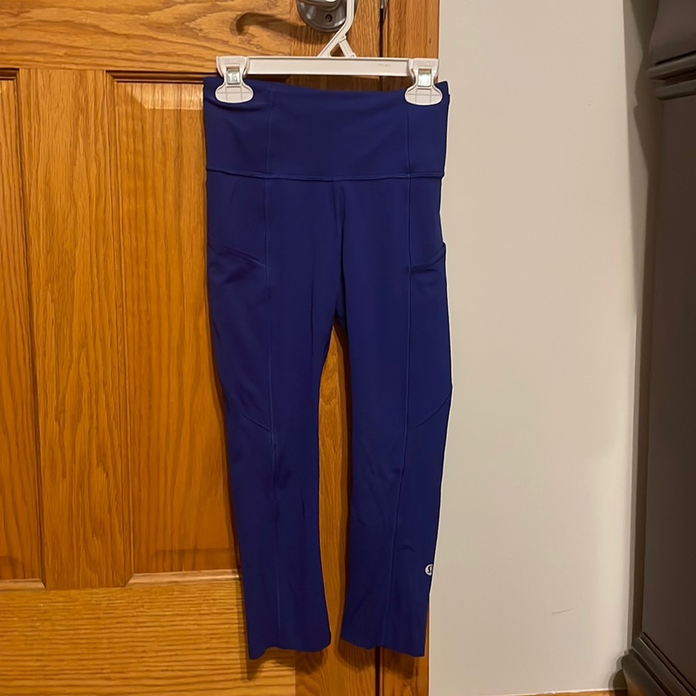 Lululemon Fast and free High-rise crop 19” size 2, very lightly worn